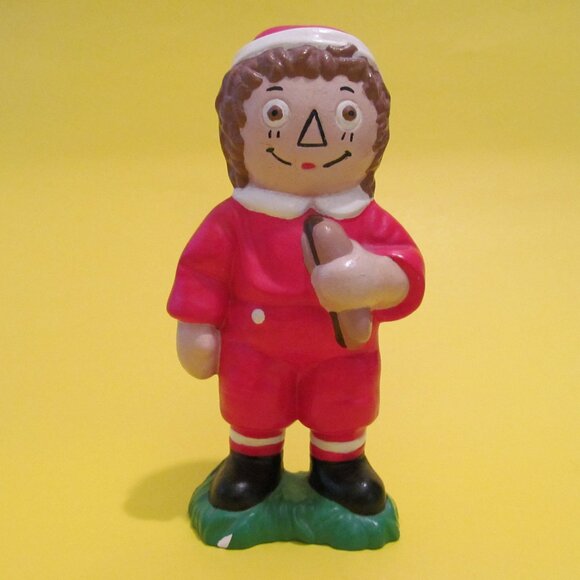 Raggedy Ann and Andy figurines Christmas edition 1975 - Picture 5 of 10